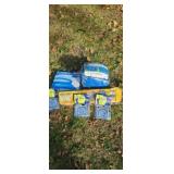 Pool ground cloth, solar pool cover, swimg rings,