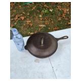 Lodge cast iron deep skillet