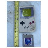 1989 Nintendo Game Boy with Tetris game