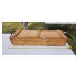 Wooden Ammo Box