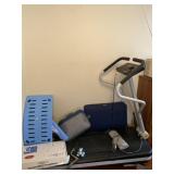 AccuSmart treadmill, and contents on it