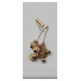 14k Yellow Gold Scrap Necklace  1.27g