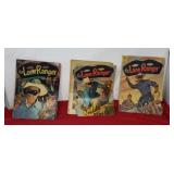 Dell comics the Lone Ranger  # 37,1952,  48,1958,