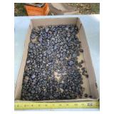 Titanium iron mineral rocks