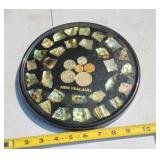 Vintage New Zealand  Black Lacquer Catch all with