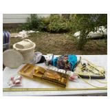 Minnow cooler, new fish cleaning clip board,