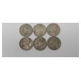 4-1943P Jefferson war time Nickels2-1943S