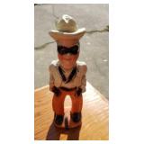 Tonto statue caulk art, 14 in