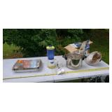 Party made blender, pressure cooker, roaster set