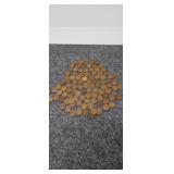 100 Unsorted Wheat Pennies