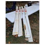 Spring Adjustable vinyl  weather strip, and