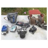 Cameras and cassette recorders and players