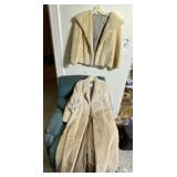 Bill Marre Inc long fur coat short fur coat