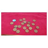 20 Wheat pennies