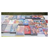 Shrek 2, Shark Tale, Legs of steel and other vhs