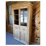 38" w x 15 deep x 76 tall hutch