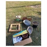 Planters, planter holders and decor