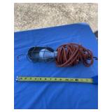 Electric hanging work light