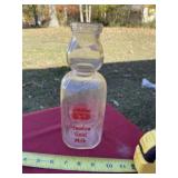 Cream top Meadow Gold milk jar