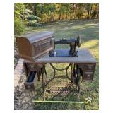 The Eldredge B Sewing Machine