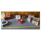Gift boxes and decorative tins