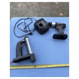 Craftsman battery operated work light and drill
