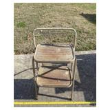 Step stool and bench