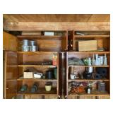 Contents of shelves only