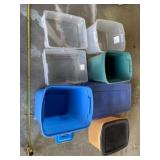 Totes with some lids