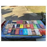 Danielle Steel books with tote and lid