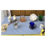 Doves, angel picture, collector plate with stand,