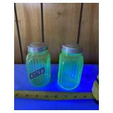 Uranium salt & pepper shakers