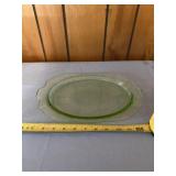 Uranium glass tray