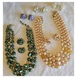 Beaded Necklaces & Earrings