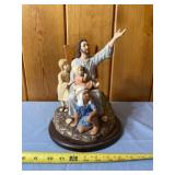 Jesus and children figurine