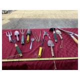 Garden tools and Power Lever trimming shears