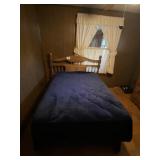 Queen size blue comfy comforter