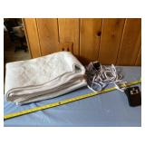 Heated queen size mattress cover