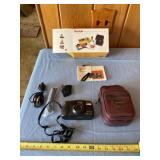 Pentax camera with case