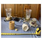 Wax heater and lamps