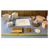 Precious Moments music box and keepsake box, made