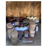 All landscaping blocks including painted blocks