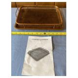 Copper Crisper with crisping tray and non stick