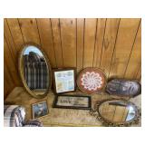 Mirrors and framed pictures