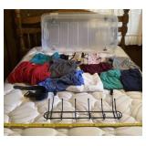 Ladies large and medium clothes, belt, over the