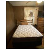53" x 75" Arapahoe padded mattress and box