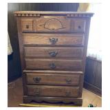 Wooden dresser 36 x 17 x 52