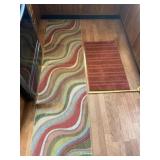 Rhythms 23 x 90 rug and 20 x 34 rug