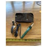 Electric engraver with pouch