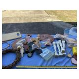 Wood crafts, wreath, cutting board and new